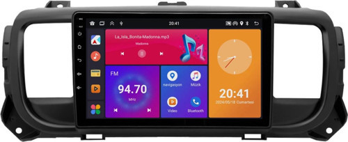 Citroen Jumpy Android Multimedya Sistemi (2017-2024)Uyumlu 8+128 GB (yazılımsal)