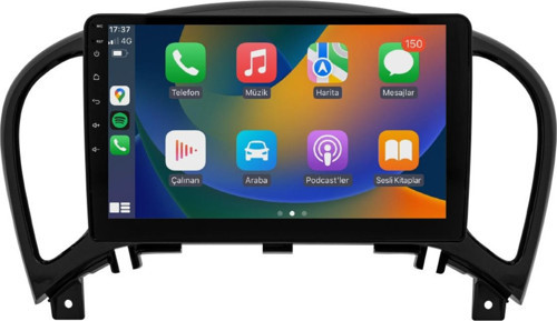 Nissan Juke Android Multimedya Sistemi (2010-2021) 8+128 GB 4K OLED (yazılımsal)