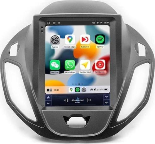 Ford Courier Tesla Ekran 2014-2018 Arası 4+64 Uyumlu Android Auto Multimedya Navigasyonlu Teyp