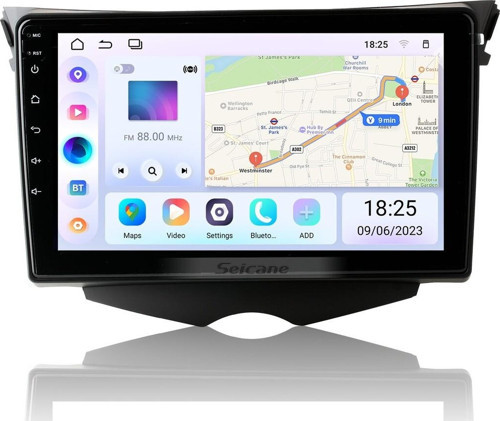 HYUNDAI VELOSTER 2011-2017 Radyo GPS Navigasyon Sistemi Bluetooth desteği Carplay Arka kamera (yazılımsal)