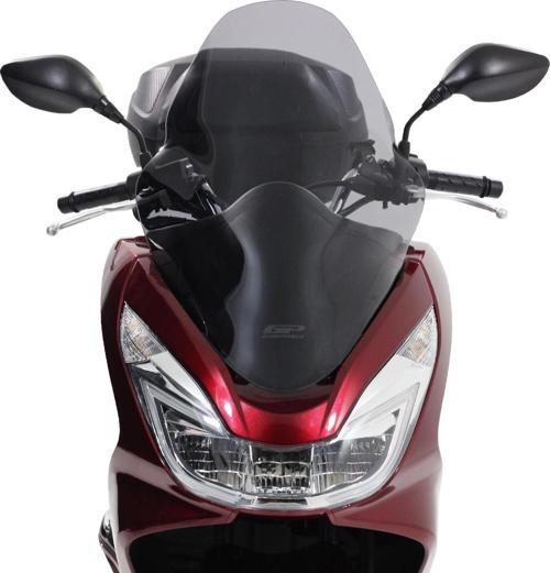 Honda PCX 125 / 150 2014-2017 Uyumlu Ön Cam Siyah