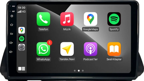 Renault Taliant 2022-2023 4+64 GB Android Carplay Multimedya Sistemi (yazılımsal)