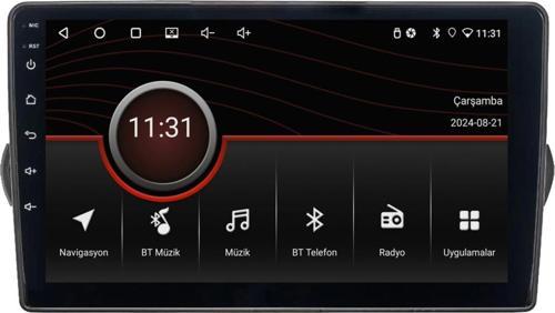 Fiat Egea Android Multimedya Sistemi (2015-2023) 4+32 GB