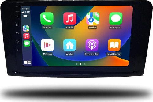 Mercedes GL 2006-2011 Uyumlu 6+64 GB Android Carplay Multimedya Sistemi (yazılımsal)