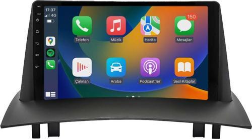 Renault Megane 2 Android Multimedya Sistemi (2004-2010) 8+128 GB 4K OLED