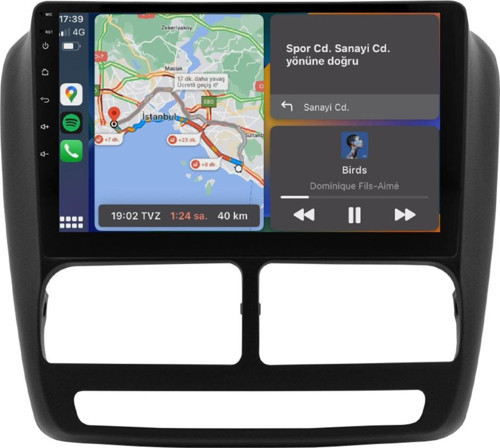 Fiat Doblo 2013-2014 8+128 GB Android Multimedya Sistemi (yazılımsal)