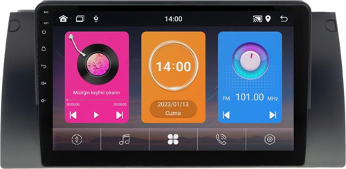 Bmw 5 E39 1995-2003 6+64 GB 4K OLED Android Carplay Multimedya Sistemi (yazılımsal)
