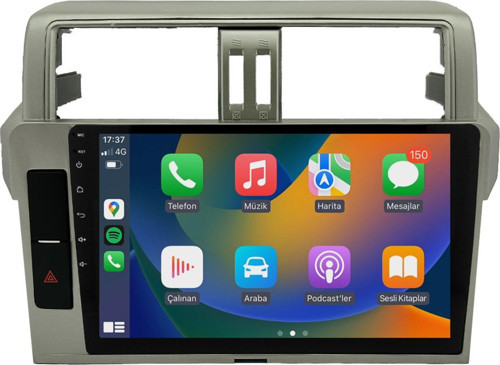 Toyota Prado Android Multimedya Sistemi (2014-2019) 8+128 GB (yazılımsal)
