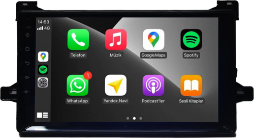 Toyota Prius 2010-2016 4+64 GB Android Carplay Multimedya Sistemi (yazılımsal)