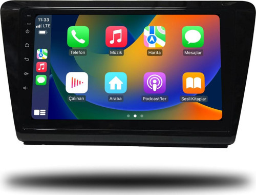 Skoda Rapid 2013-2018 8+128 GB Android Carplay Multimedya Sistemi (yazılımsal)