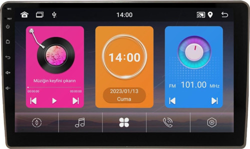 Fiat Palio Android Multimedya Sistemi (2002-2005) Uyumlu 8+128 GB 4K OLED (yazılımsal)