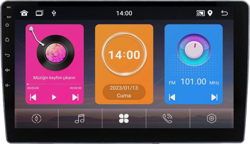 Kia Venga Android Multimedya Sistemi (2010-2012) 8+128 GB 4K OLED (yazılımsal)