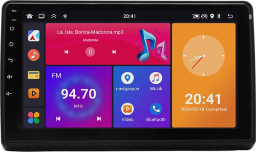 Citroen Jumper Android Multimedya Sistemi (2007-2020) 8+128 GB teyp (yazılımsal)