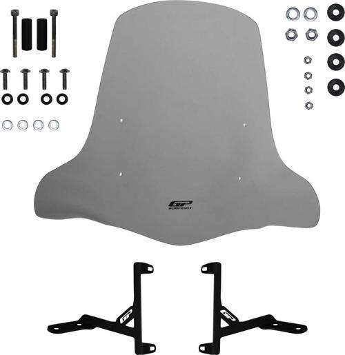 Kanuni Resa 125 2022-2023 Uyumlu Ön Cam Füme