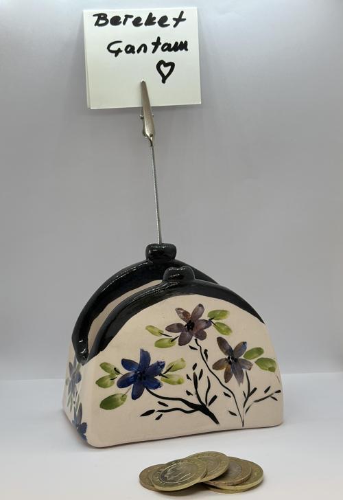 Bereket Çantası – El Yapımı Seramik Çok Amaçlı Dekoratif Ürün