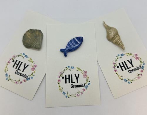 Deniz Esintisi Seramik Fincan Charm Seti