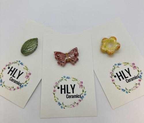 Kır Bahçesi Seramik Fincan Charm Seti