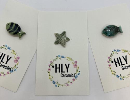 Deniz Yıldızı Seramik Fincan Charm Seti