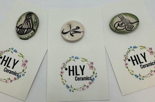 Hat Sanatı Koleksiyonu Seramik Charm Seti