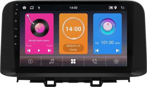 Hyundai Kona Android Multimedya Sistemi (2018-2022) 8+128 GB 4K OLED teyp (yazılımsal)