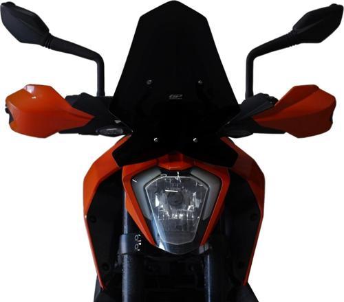KTM Duke 250 2017-2023 Uyumlu Ön Cam Siyah