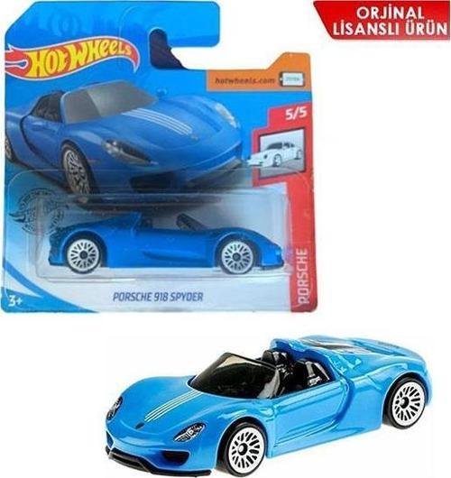 Porsche 918 Spyder - Mavi (1/64) 2020 Serisi