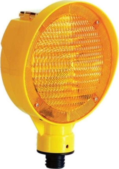 Solar Yuvarlak Flaşör (Sarı)