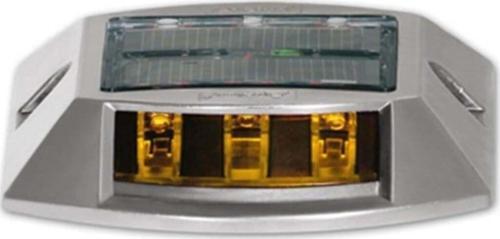 Güneş Enerjili Yol Butonu Sarı, Solar Çakar Buton