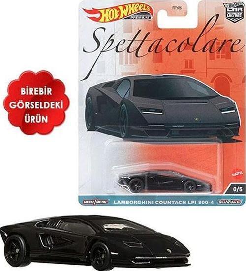 Hot Wheels Premium Lamborghini Countach LPI 800-4 Black Chase (1/64)