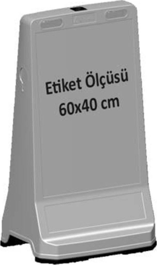 Reklam Ve Uyarı Dubası 495 X 395 X 905 Mm