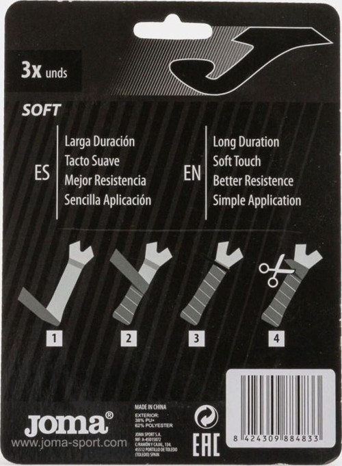 Siyah Tenis Overgrip 3'lü