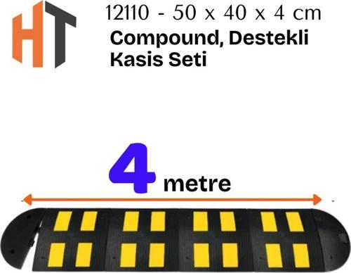 Kauçuk Yol Kasisi, Destekli Kasis Seti 4 Metre