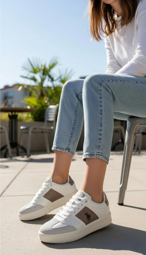 Mira Rahat Taban Cilt Kadın Sneaker