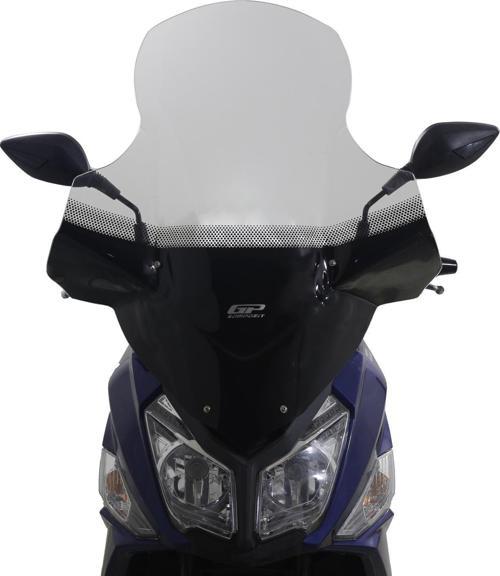 SYM Jet 14 2017-2023 Uyumlu Elcikli Baskılı Ön Cam Şeffaf