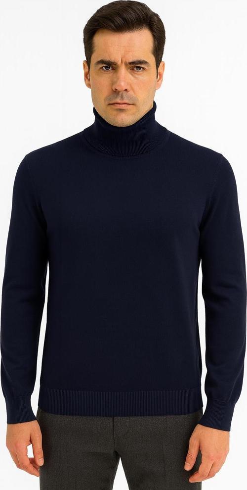 Huffa Erkek Slim Fit Boğazlı Erkek Triko-7430