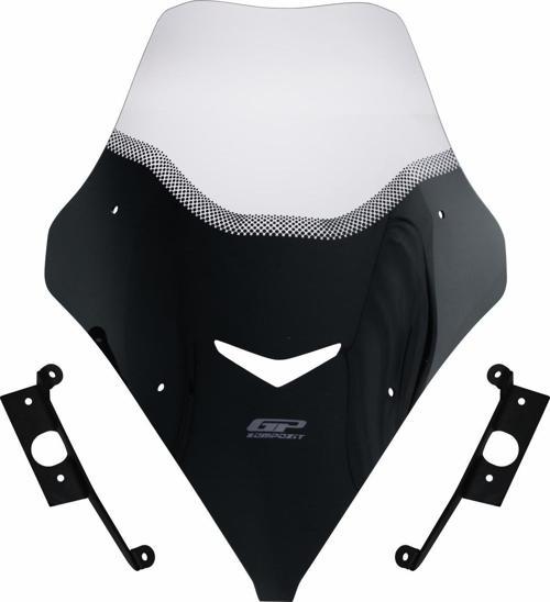 SYM Jet X 125 2022-2023 Uyumlu Kısa Ön Cam Şeffaf