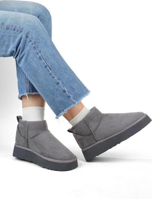 Pierre Cardın 52709 UG Kısa Süet Kürklü Spor Kadın Bot