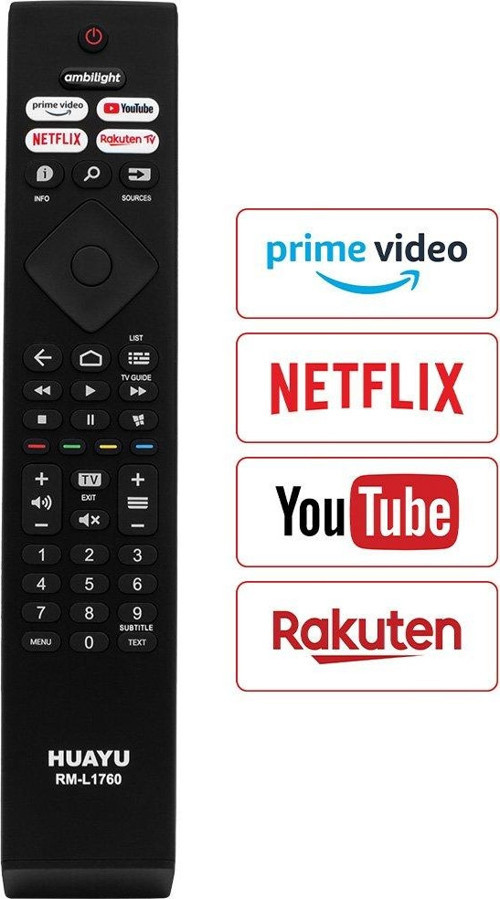 Huayu Philips RM-L1760 Lcd Led Tv Kumanda
