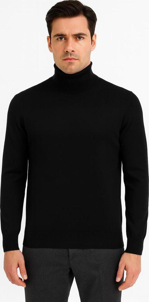 Huffa Erkek Slim Fit Boğazlı Erkek Triko-7430