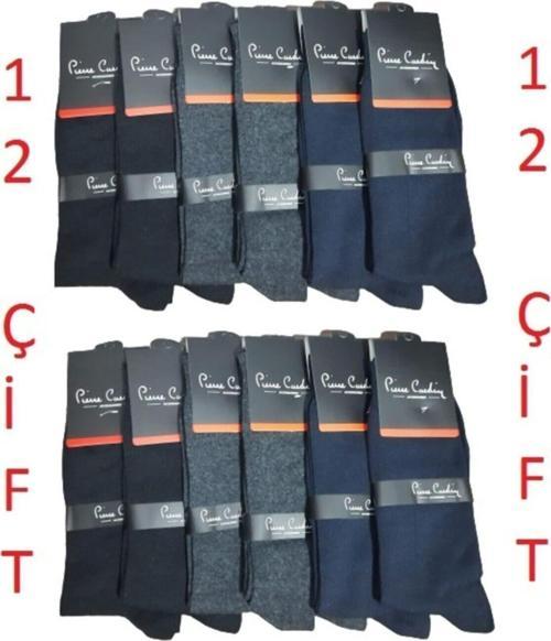 12 Çift Erkek Pamuk Çorap Koku Yapmaz Terletmez
