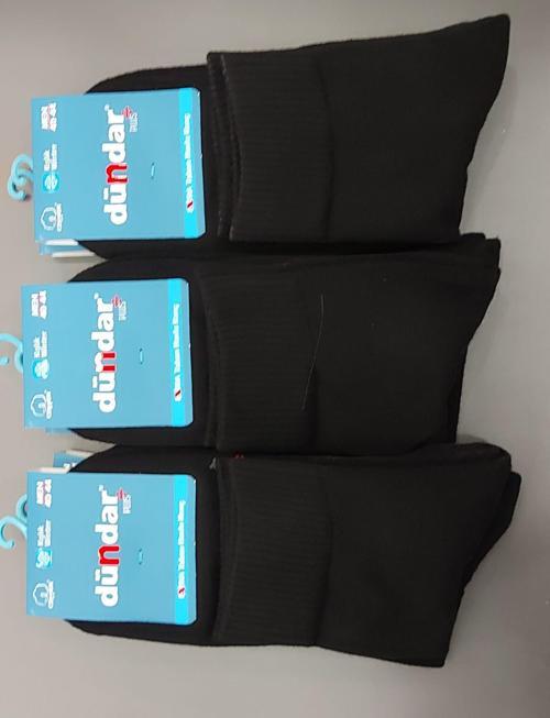 PLUS 7040 ERKEK HAVLU YARIM KONÇ PATİK ÇORAP 6 ADET