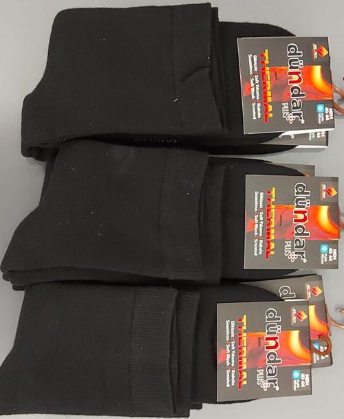 PLUS 5978 ERKEK KIŞLIK HAVLU TERMAL ÇORAP 12 ADET