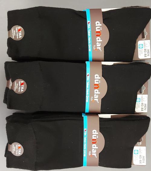 PLUS 7026 ERKEK PAMUKLU TABAN ALTI HAVLU ÇORAP 6 ADET