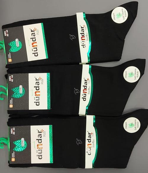 PLUS 5534 ERKEK DİKİŞSİZ BAMBU LİKRALI ÇORAP 12 ADET