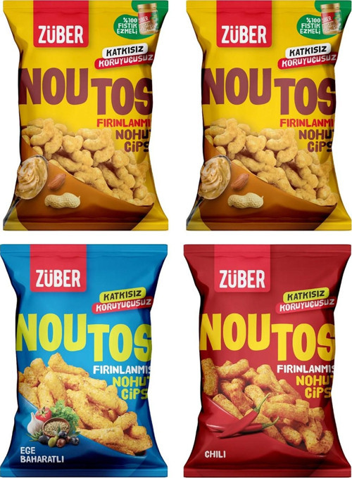 Noutos Nohut 55 gr 4 lü Karma Paket