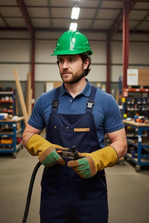 Plastik Baret Ayarlanabilir ve Darbeye Dayanıklı ISG Başlığı Kb660 Karam Vidalı