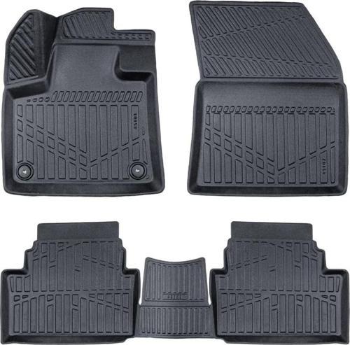 Citroen C5 Aircross 2017-2024 için Havuzlu Oto Paspas, Yüksek Kenarlı, Esnek, Araca Özel, Kokusuz