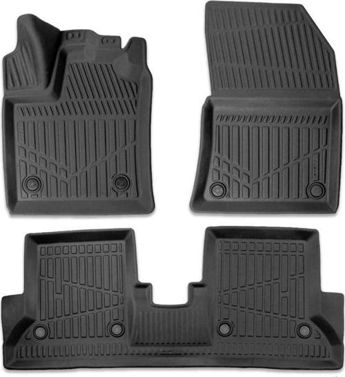 Renault Express Kombi 2021-2025 için Havuzlu Paspas, Yüksek Kenarlı, Esnek, Araca Özel, Kokusuz, Oto Paspas