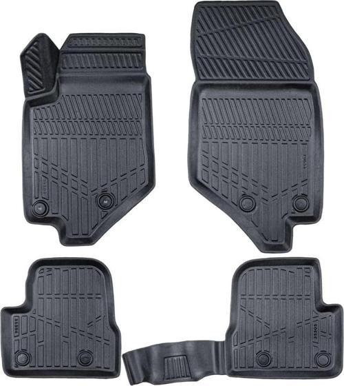 Citroen C4X 2022-2025 için Havuzlu Paspas, Yüksek Kenarlı, Esnek, Araca Özel, Kokusuz, Oto Paspas