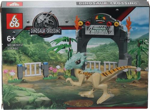 Jurassic World Dinozor Lego Uyumlu Mini Blok Akıl ve Zeka Gelişim Oyuncak Seti 175 Parça ES-66101-2